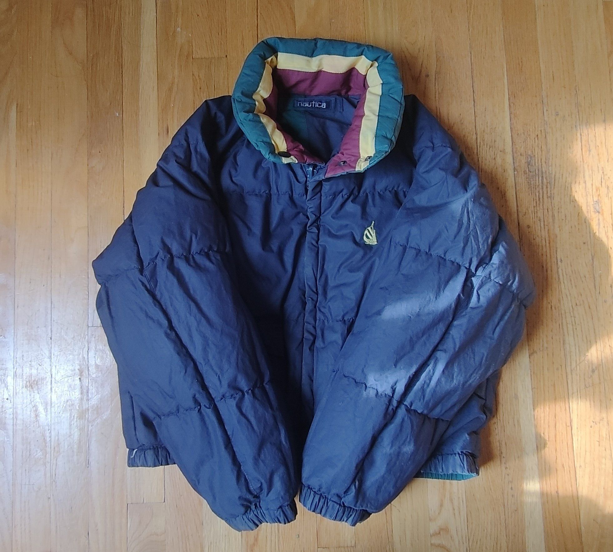 Nautica Vintage Nautica winter puffer 🐡 reversible Size US M / EU 48-50 / 2 - 1 Thumbnail