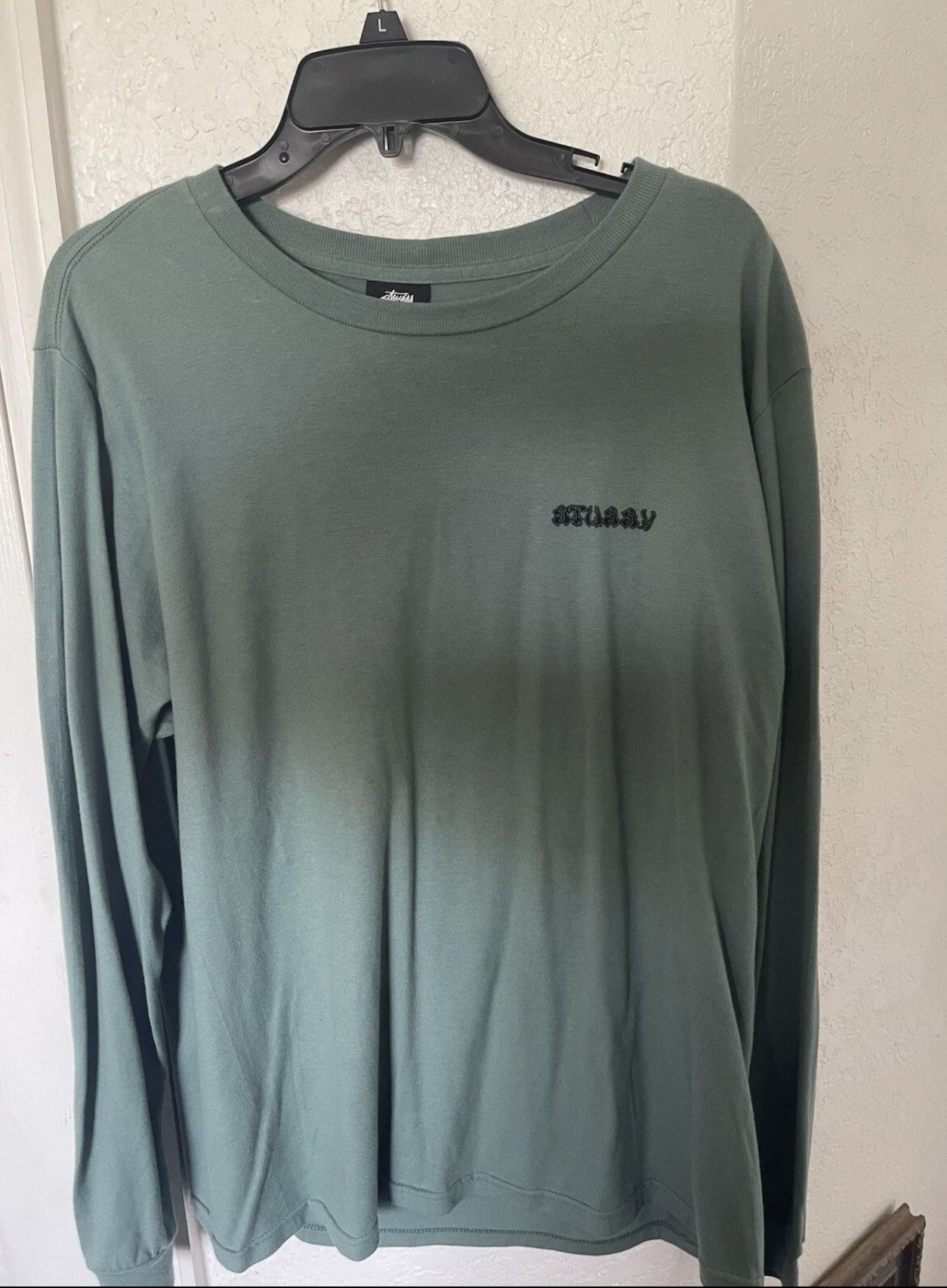 Stussy Stussy Green Long Sleeve Cobra Daze Shirt Size US L / EU 52-54 / 3 - 1 Thumbnail