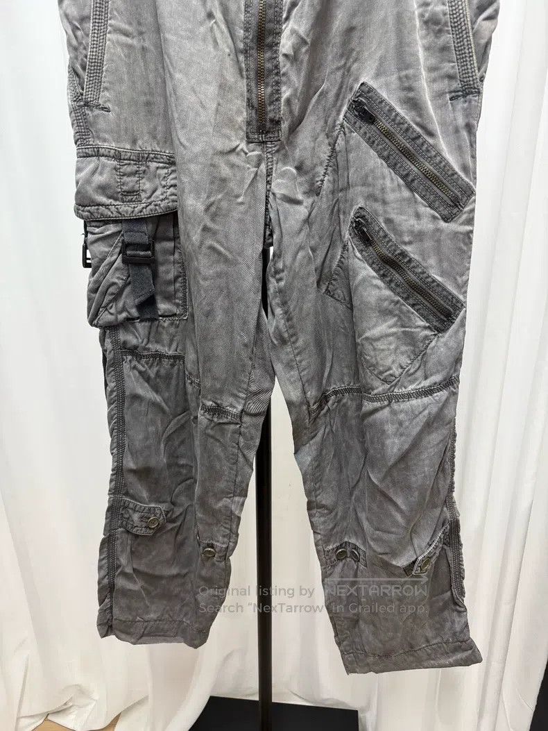 Yohji Yamamoto YOHJI YAMAMOTO size S Grey Mud-Dyed Loose Fit Trousers Siz Size US 27 - 3 Thumbnail