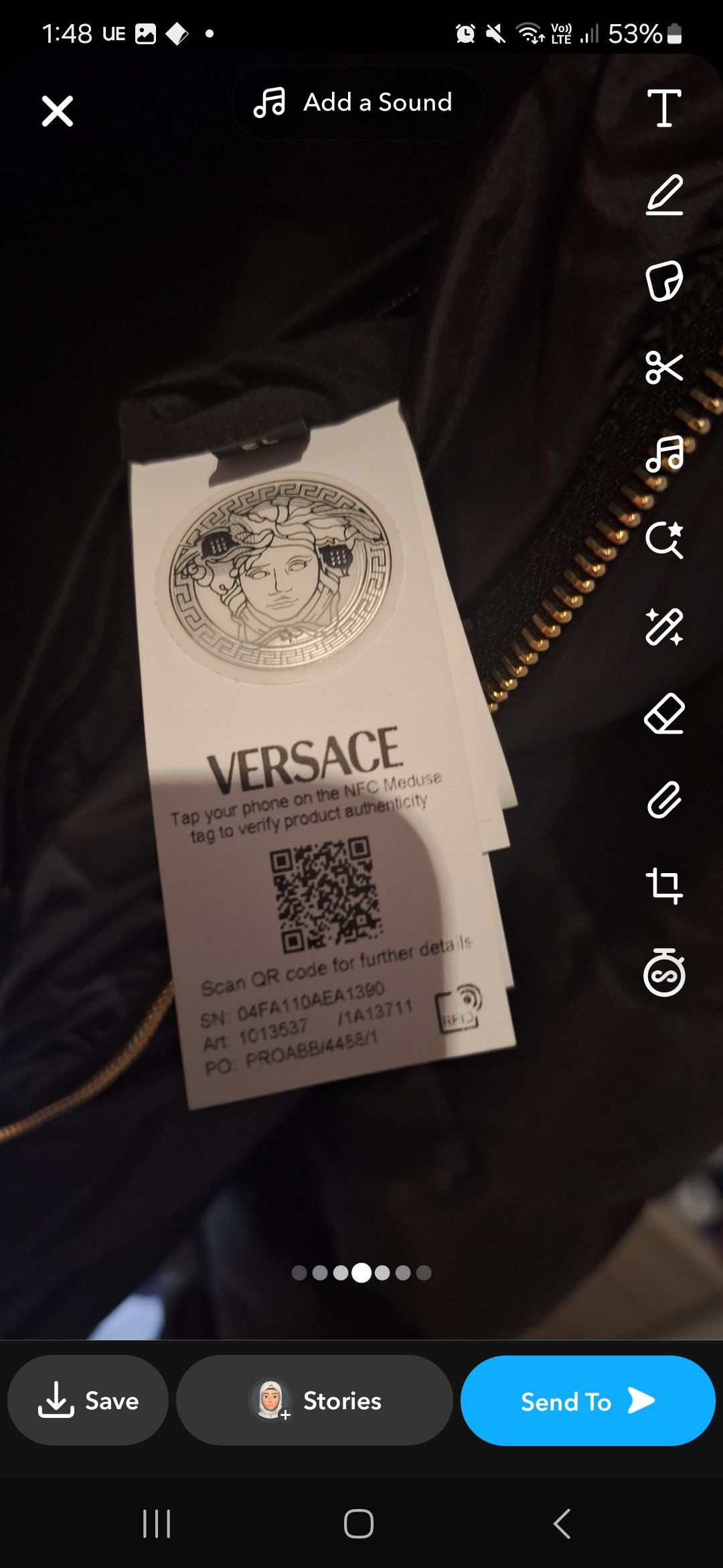 Gianni Valentino Versace Jacket 100% authentic Size US L / EU 52-54 / 3 - 9 Thumbnail