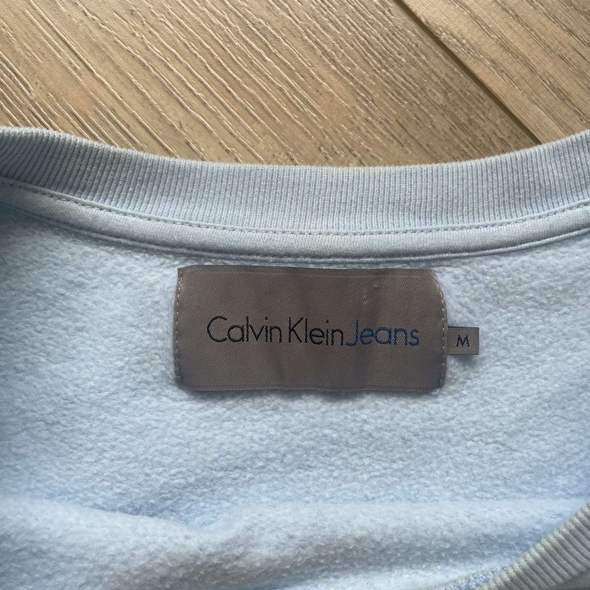 Calvin Klein Calvin Klein Jeans Baby Blue Sweatshirt Size US M / EU 48-50 / 2 - 6 Thumbnail