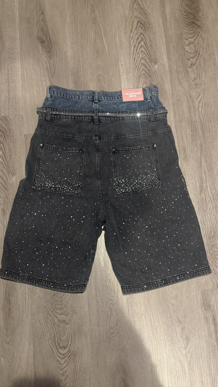 Other Star Studded Double Waisted Jorts Size US 34 / EU 50 - 2 Thumbnail