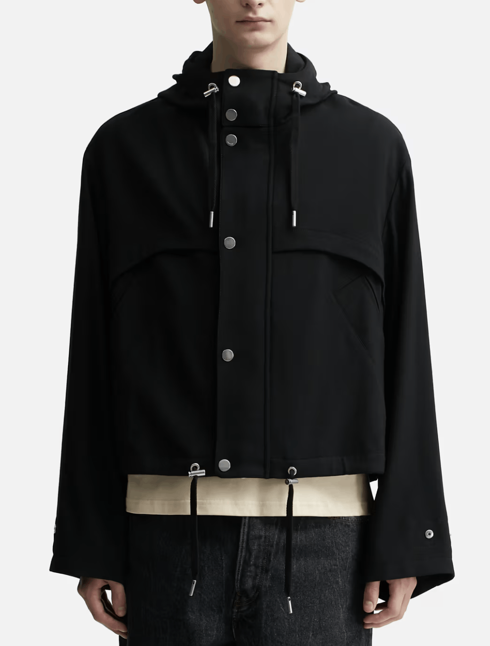 AMI AMI Paris Black Wool Short Parka Size US S / EU 44-46 / 1 - 3 Thumbnail