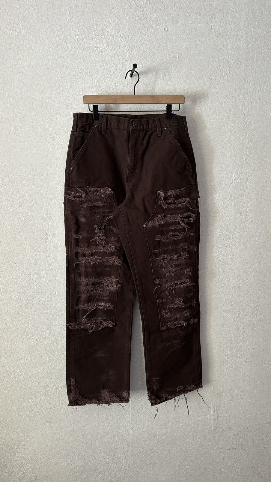 Carhartt Carhartt Brown Double Knees Size US 32 / EU 48 - 1 Thumbnail