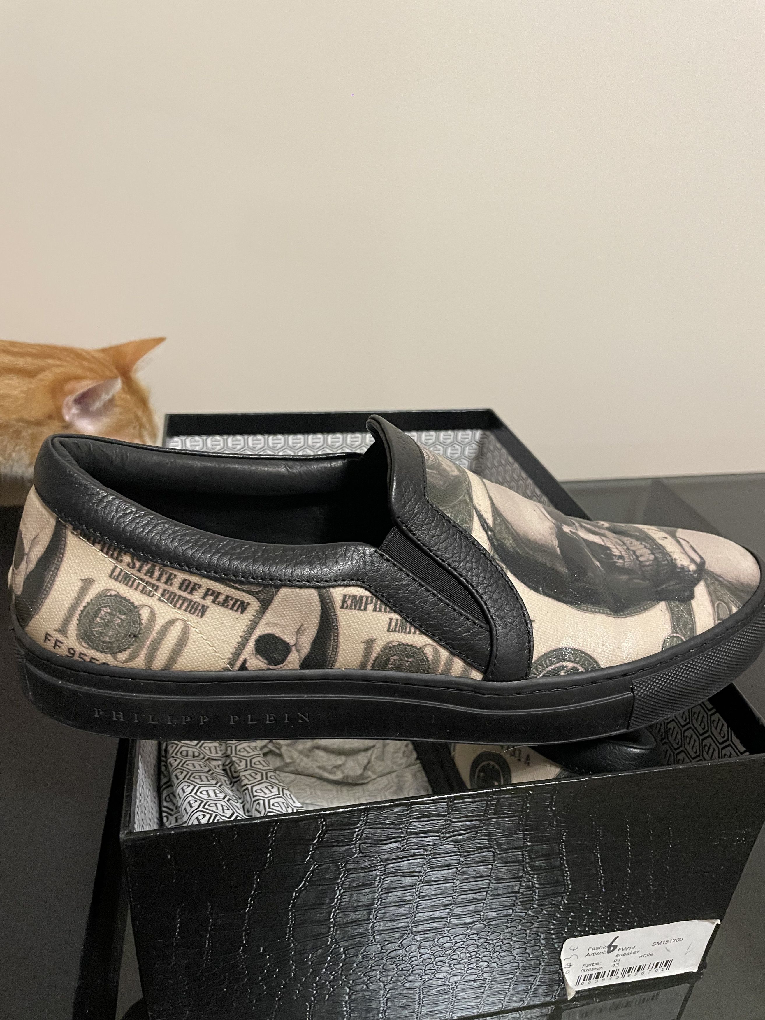 Philipp Plein Philipp Plein Skull Dollar Loafers (Signed) Size US 10 / EU 43 - 7 Thumbnail