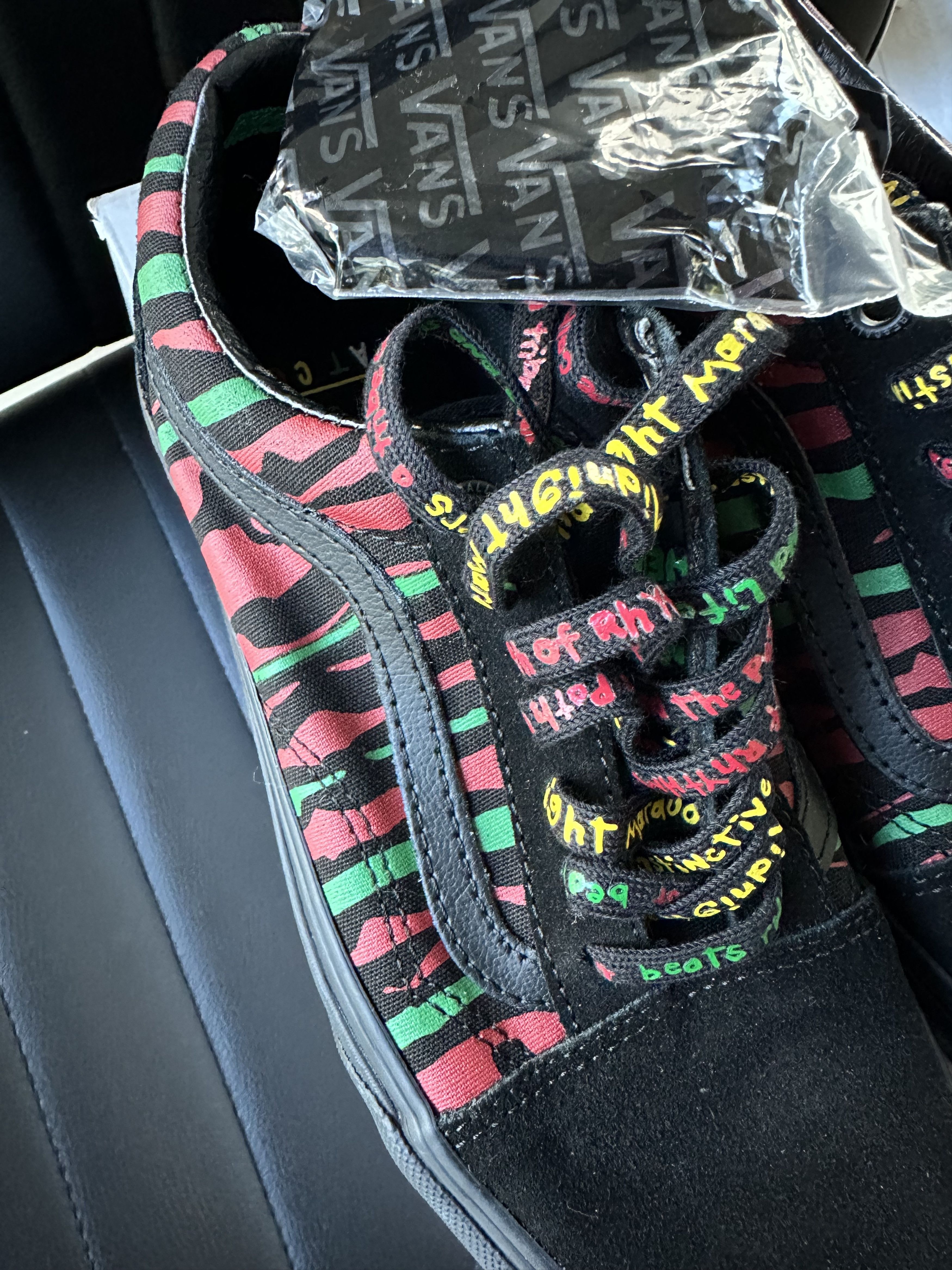 Vans VANS X A TRIBE CALLED QUEST BLACK DS Size US 5.5 / EU 38 - 3 Thumbnail