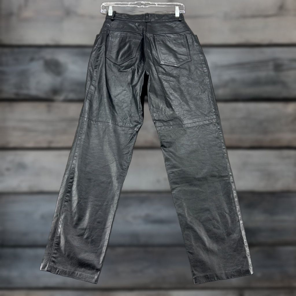 Vintage VINTAGE Phoenix Pants Men 8 Blue Leather Geniune 90s Straight 5-Pocket Chino Winter Spring Summer Fall Adaptable Comfortable Pants Size 30" / US 8 / IT 44 - 1 Thumbnail
