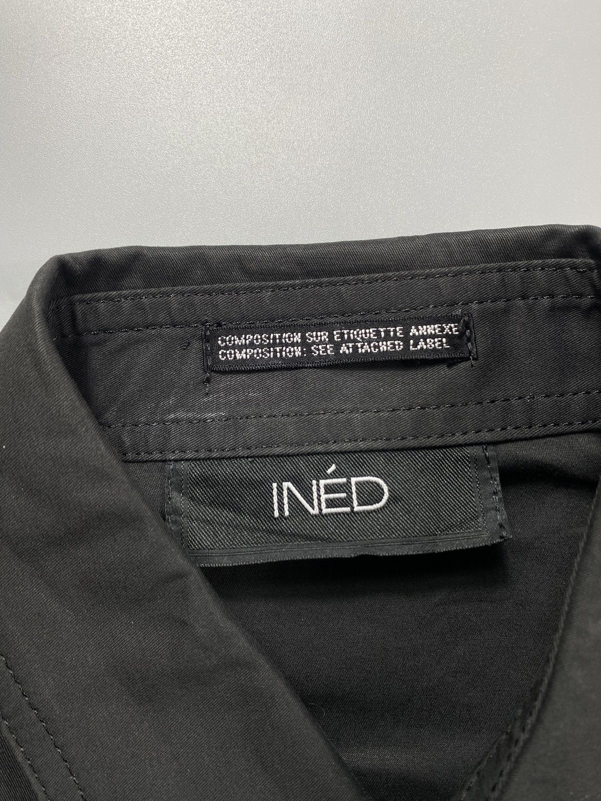 Japanese Brand × Yohji Yamamoto Ined Yohji Yamamoto- Button Down Utility Shirt Size S / US 4 / IT 40 - 10 Thumbnail