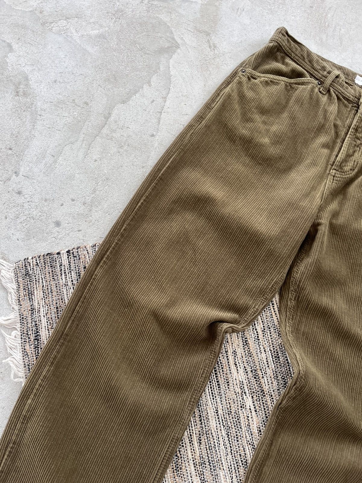 Carhartt Vintage Carhartt style Green Corduroy Pants 32/32 Loose Fit Size US 32 / EU 48 - 5 Thumbnail
