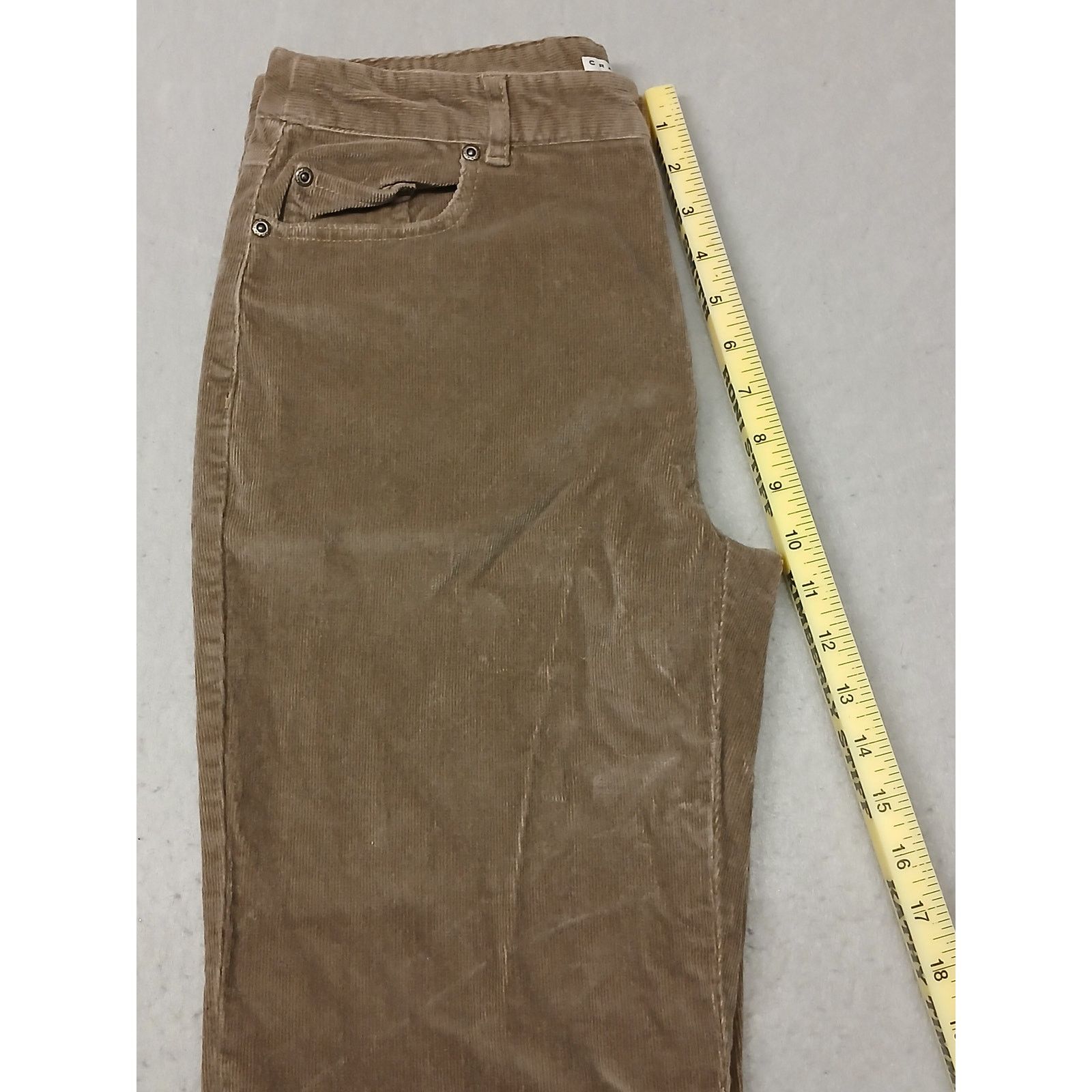 Other Crazy Horse (8) Vintage Brown Corduroy Relaxed Boot Cut Pant Size 30" / US 8 / IT 44 - 6 Thumbnail