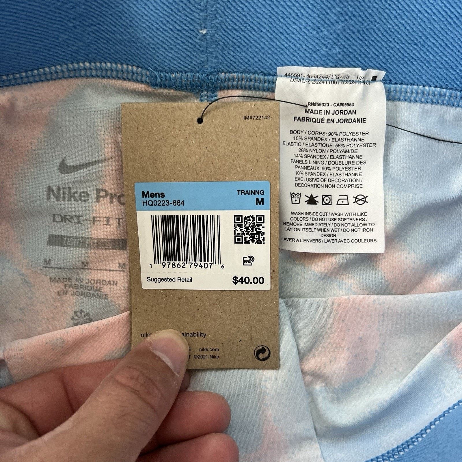 Nike Nike Pro Dri-Fit Training Tight Shorts Medium Size US 28 / EU 44 - 8 Thumbnail