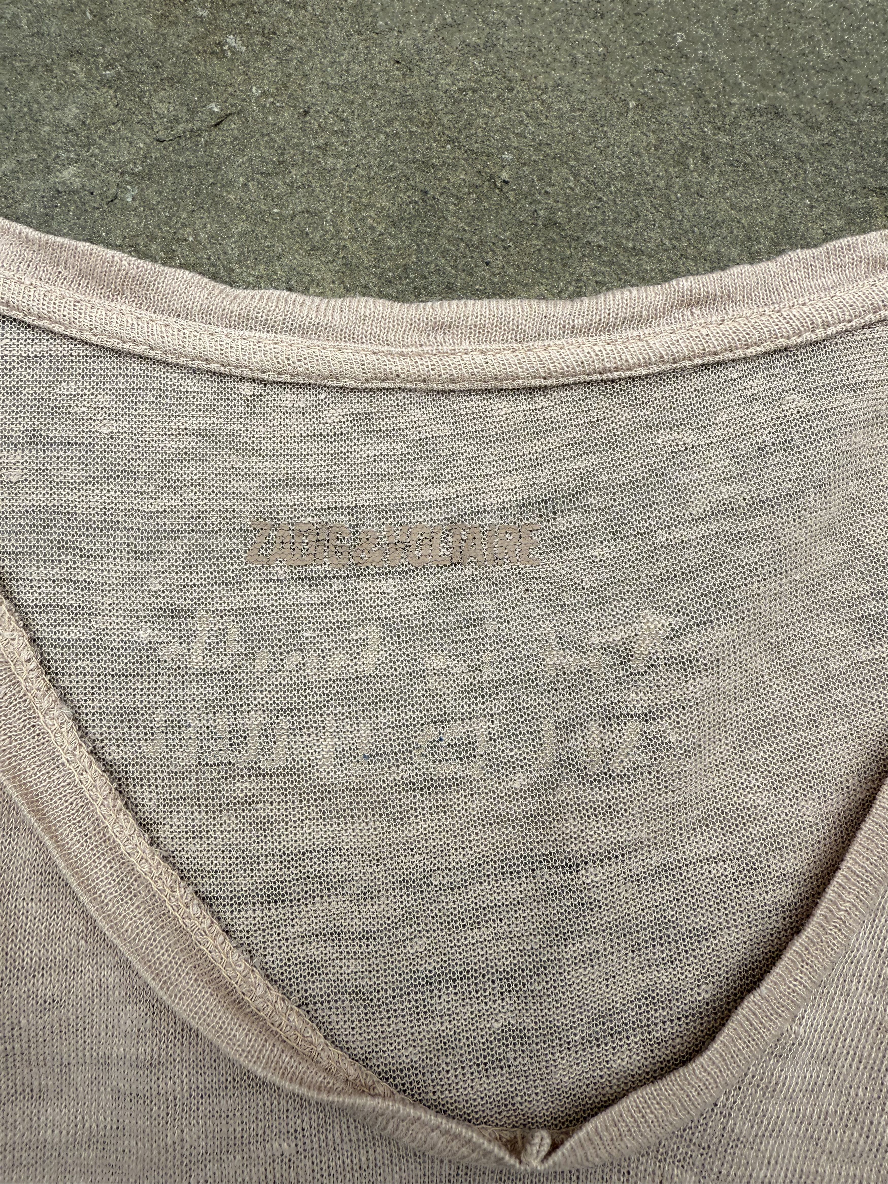 Zadig & Voltaire Vintage Zadig & Voltaire Art Is Truth Tee Size US XL / EU 56 / 4 - 4 Thumbnail