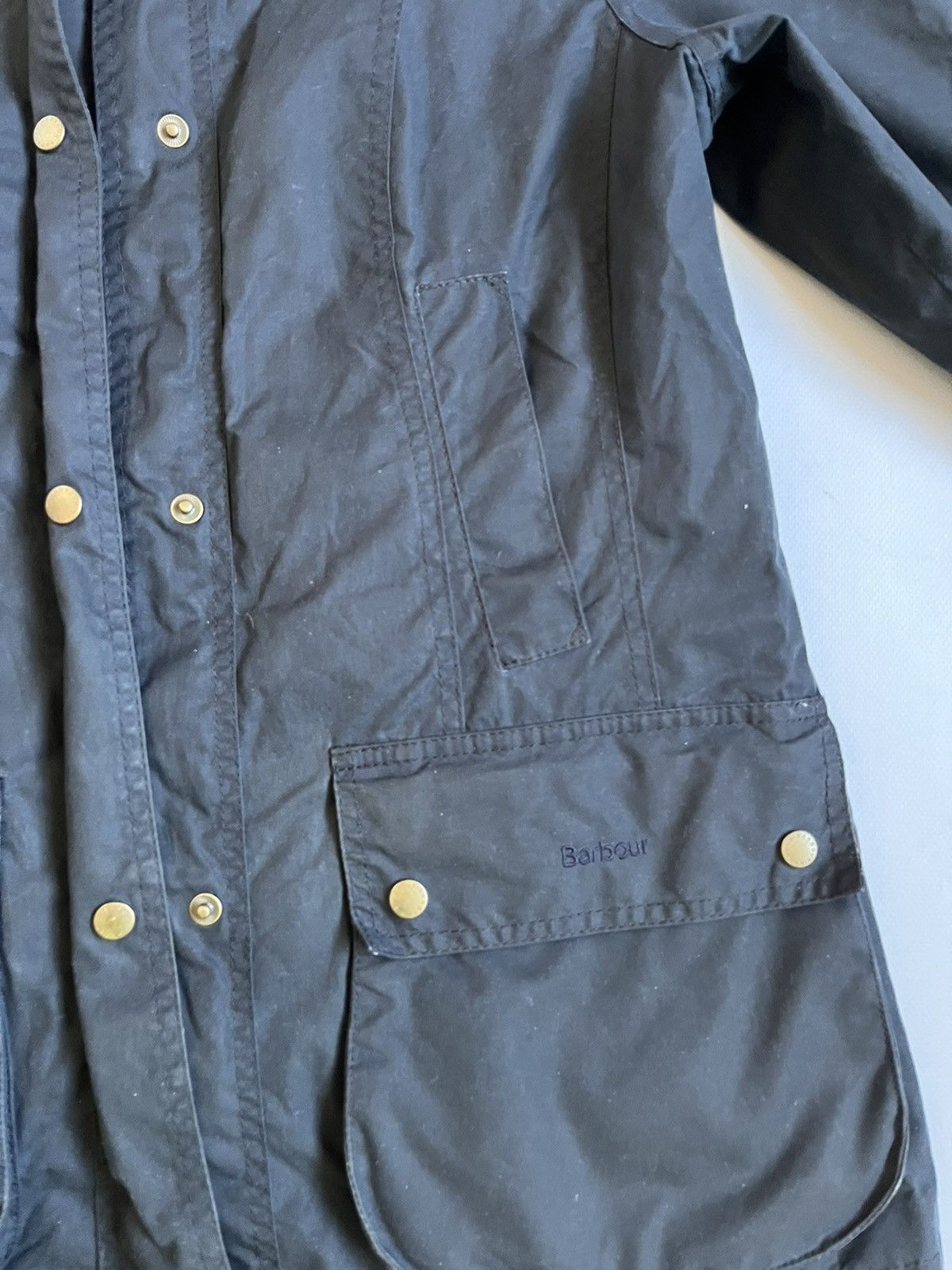 Barbour Barbour Monteviot Women Wax Jacket SS16 Size L / US 10 / IT 46 - 4 Thumbnail