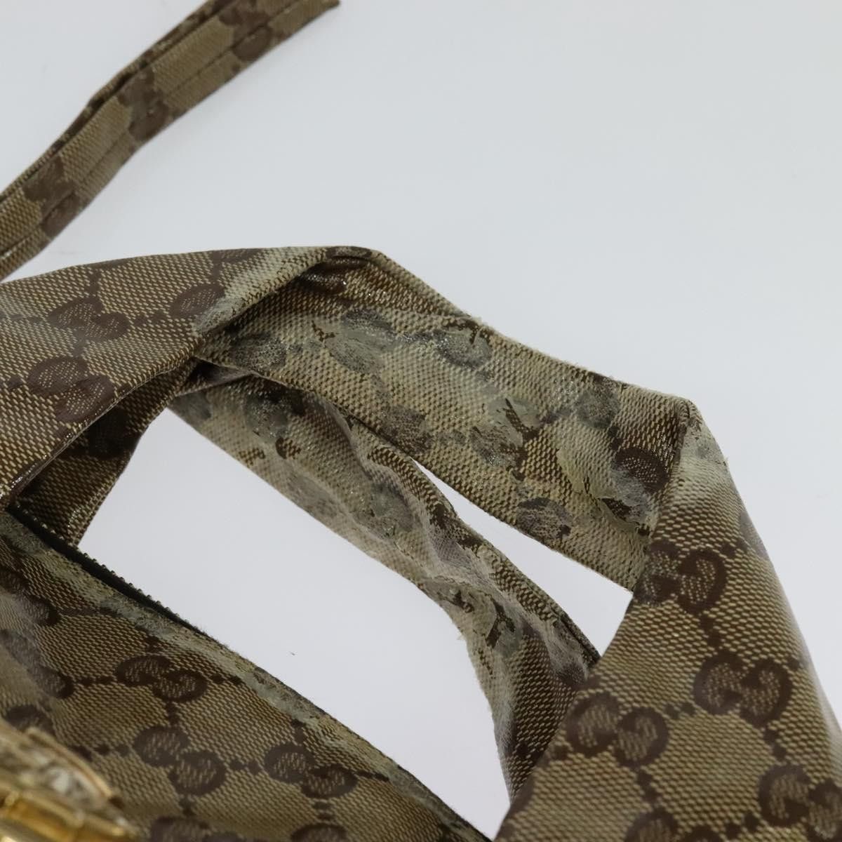 GUCCI GG Crystal Handbag Black Gold
