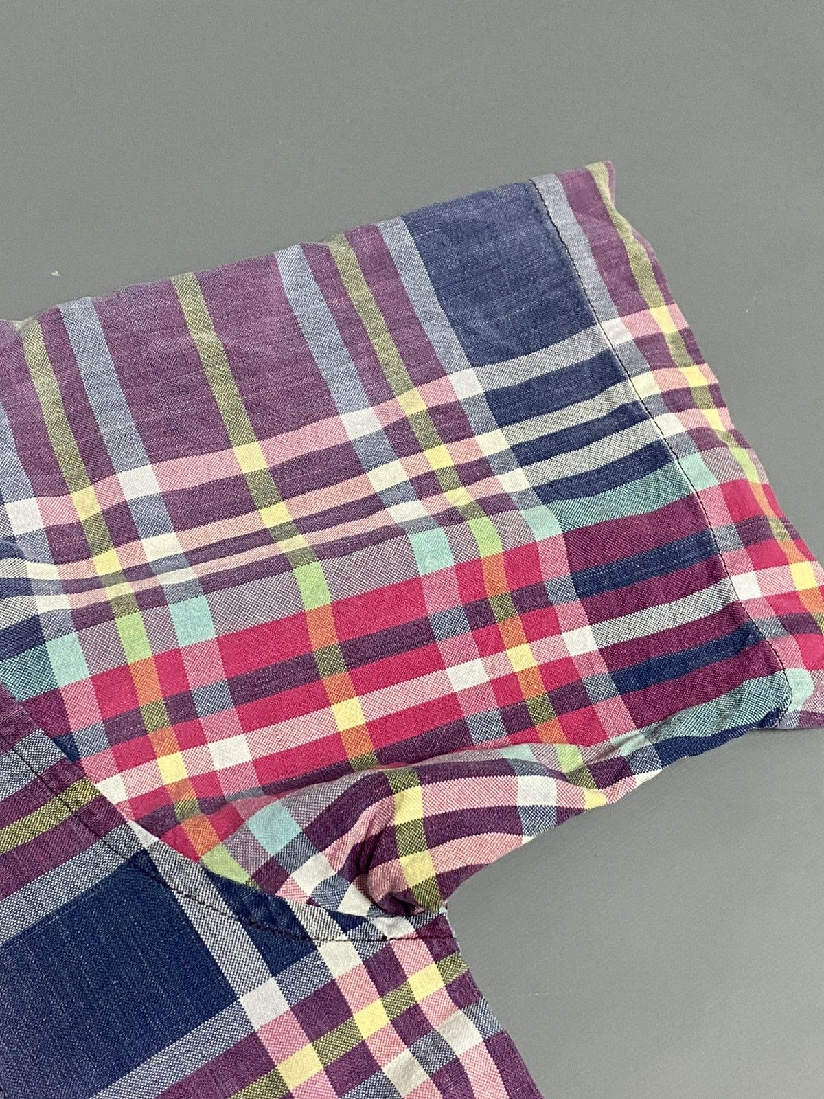 Dockers Vtg 90s Dockers Levi’s Shirt M Plaid Short Sleeve Button Up Size US M / EU 48-50 / 2 - 7 Thumbnail