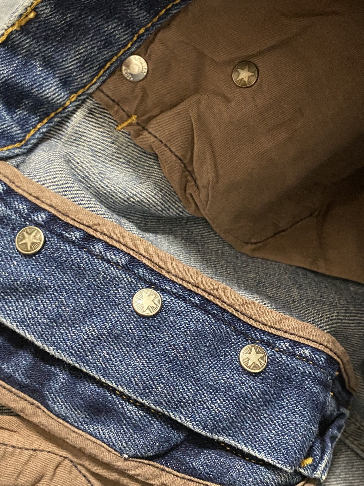 Golden Goose Golden Goose Made in Japan Skinny Fit Distressed Denim Jeans Size 27" / US 4 / IT 40 - 5 Thumbnail