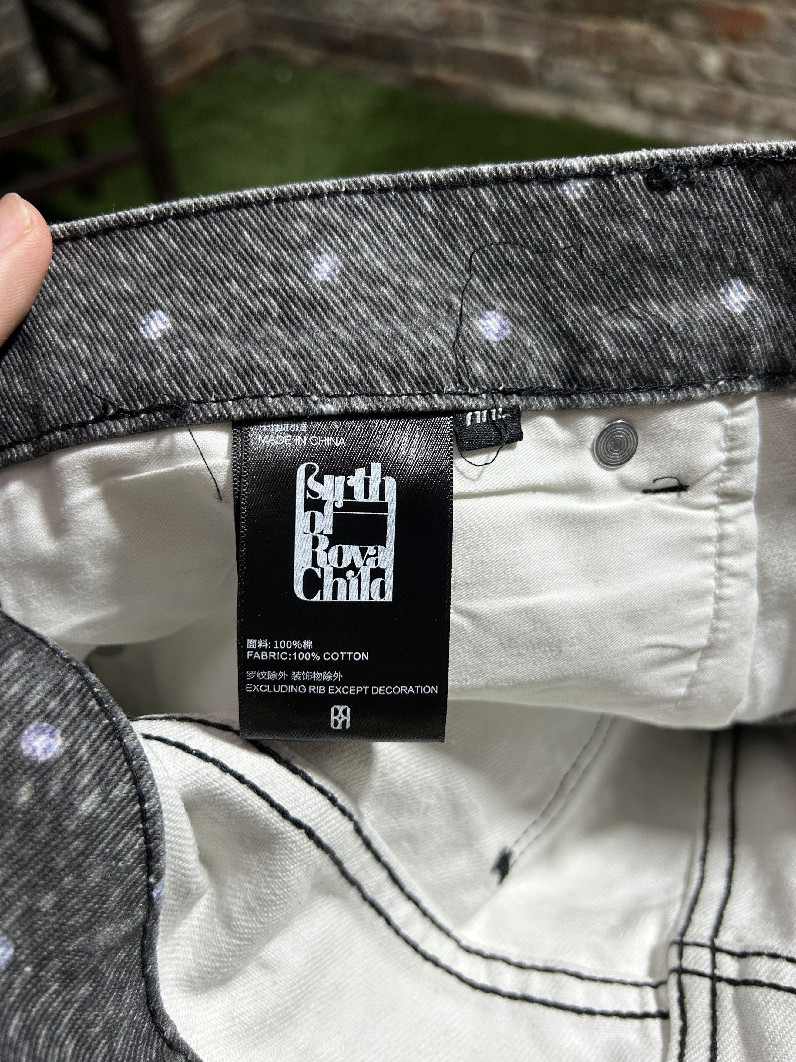 Birth of Royal Child Birth of a Royal Child Diamond Boro-Jeans Size US 40 / EU 56 - 6 Thumbnail
