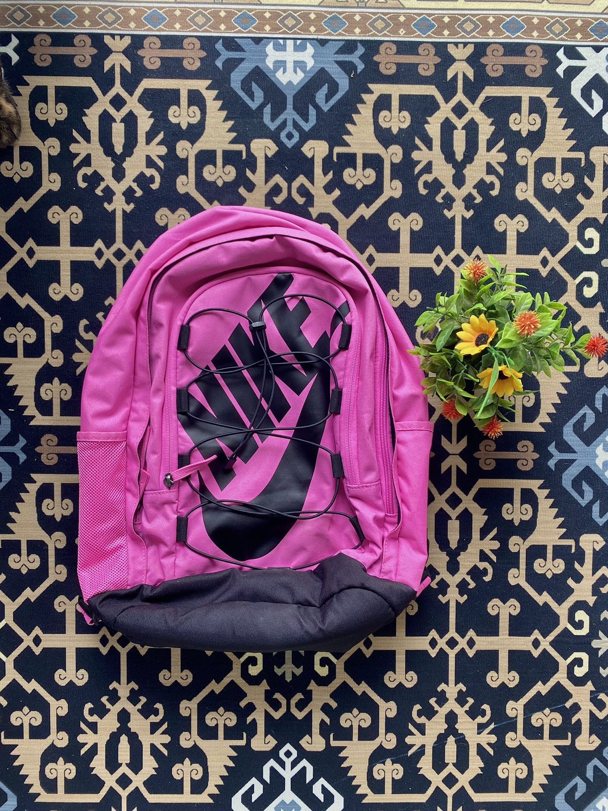 Nike Nike Hayward 2.0 Swoosh Pink Rucksack With Tags Size ONE SIZE - 1 Thumbnail