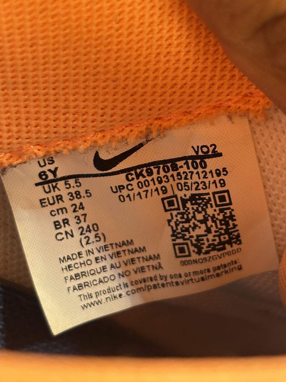 Nike Nike Air Force 1 low GS Size US 6 / EU 39 - 6 Thumbnail