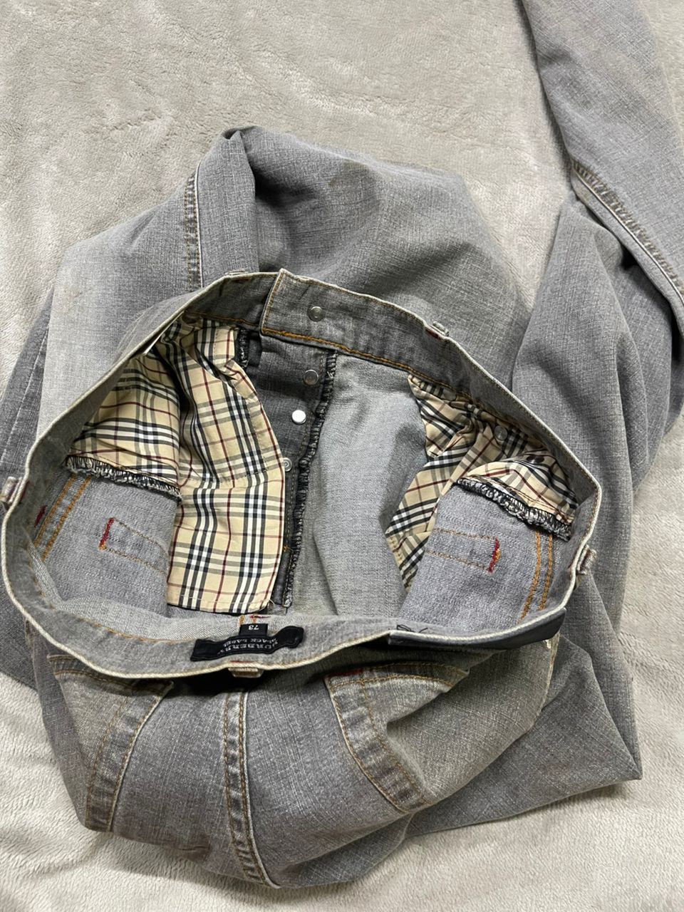 Burberry Burberry Black Label Distressed Denim Size US 30 / EU 46 - 13 Thumbnail
