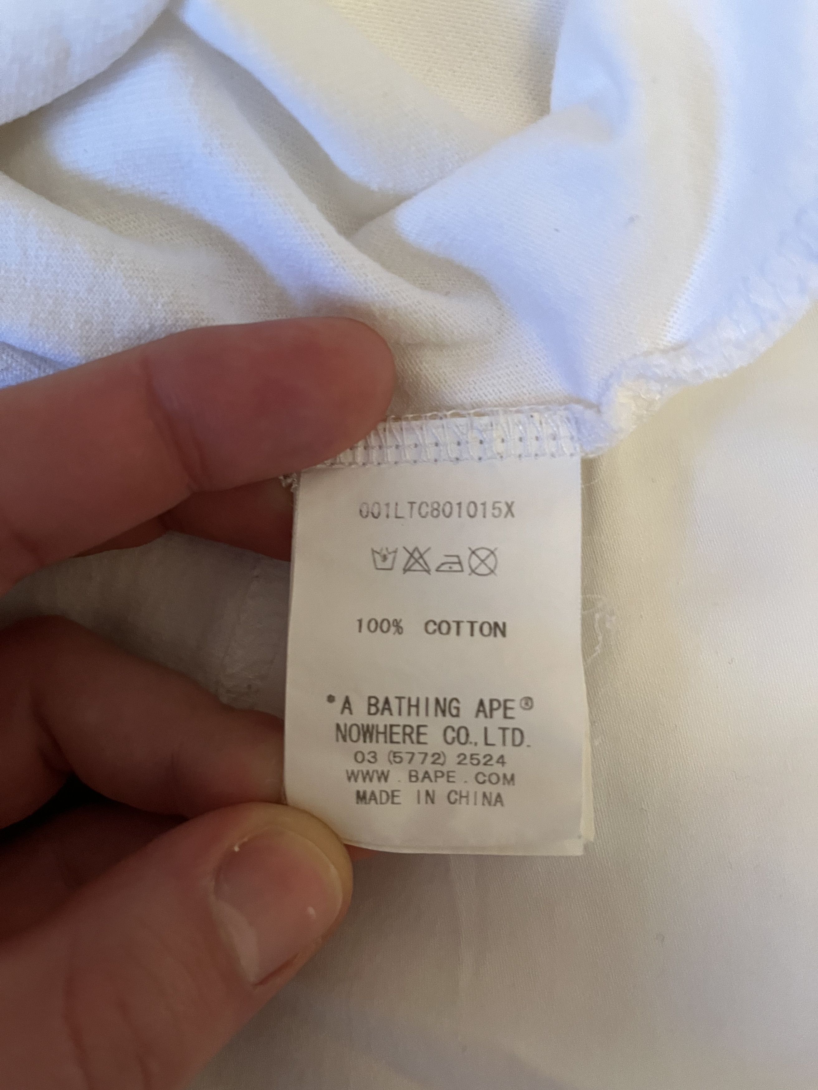 Bape Multi Logo Long Sleeve Tee Size US M / EU 48-50 / 2 - 6 Thumbnail