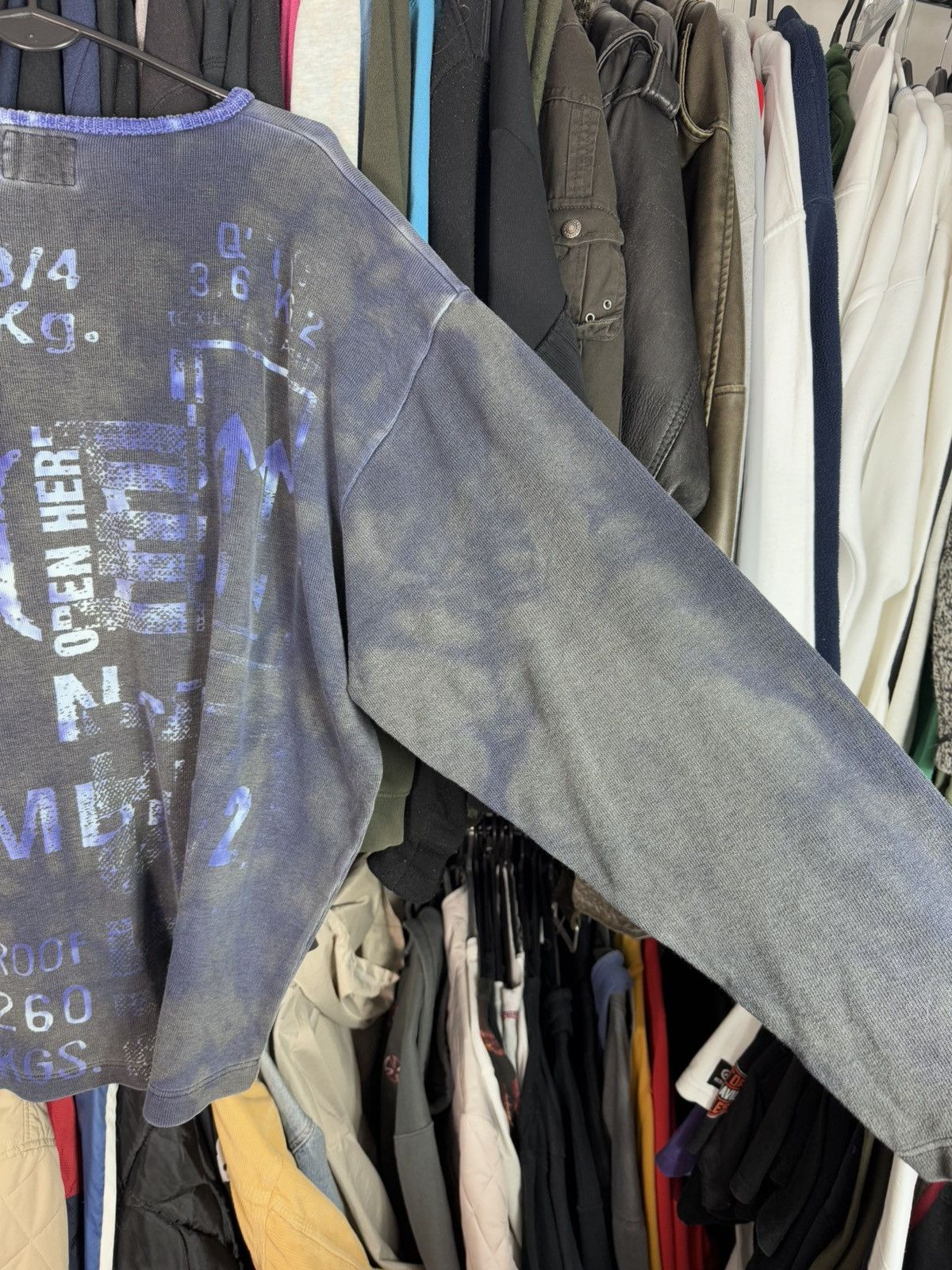 Diesel × Vintage DIESEL KNITTING CO. VINTAGE SWEATER ARCHIVE WASHED SWEATER Size US XL / EU 56 / 4 - 10 Thumbnail