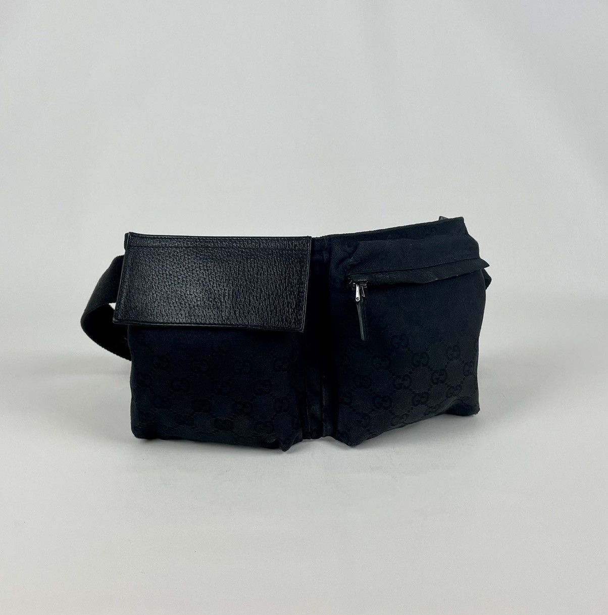 Gucci Gucci Beltbag in Black canvas Size ONE SIZE - 1 Thumbnail