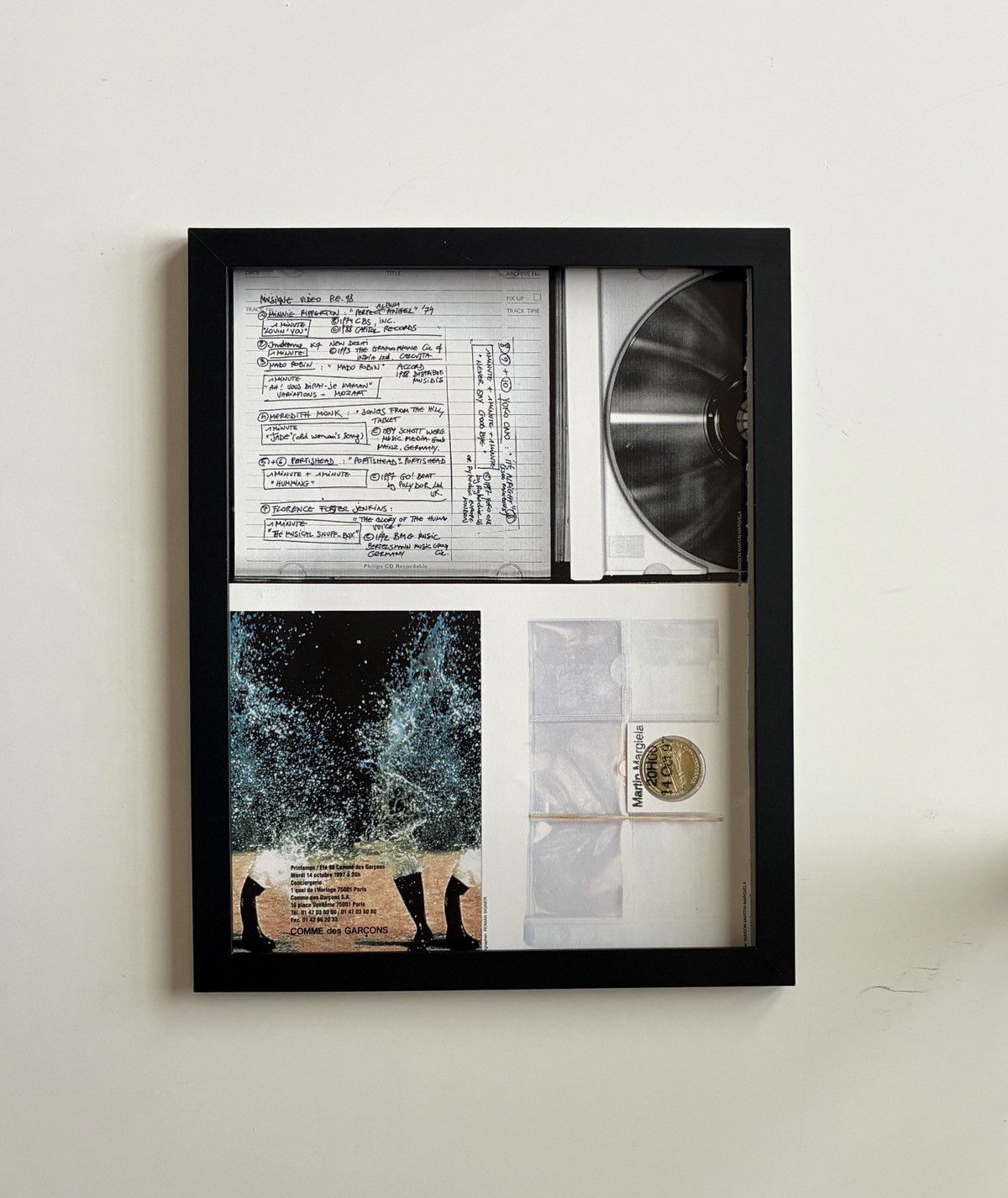Maison Margiela Maison Martin Margiela rare archive photo framed poster 9x11 Size ONE SIZE - 1 Thumbnail