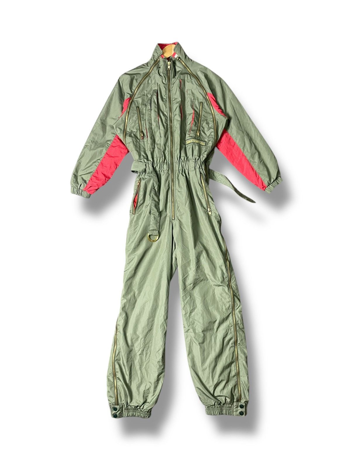 Japanese Brand × Vintage Lafont x Vintage Full One Piece Ski Suit (42) Size US 32 / EU 48 - 1 Thumbnail