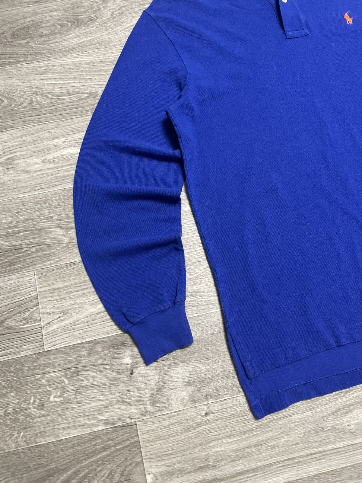 Polo Ralph Lauren Vintage Polo Ralph Lauren Blue Long Sleeve Polo Shirt Size US M / EU 48-50 / 2 - 4 Thumbnail