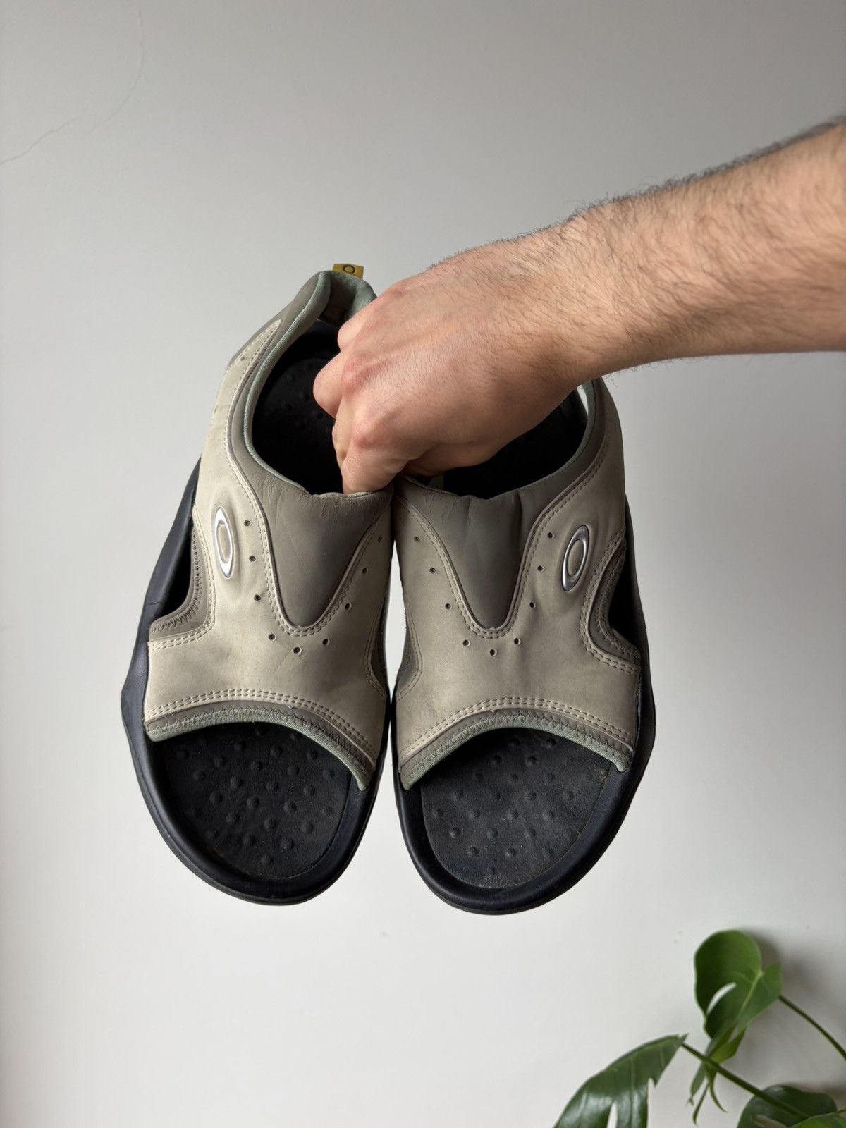 Oakley Vintage Oakley Smoke Sandals gorp core 2000s Size US 10 / EU 43 - 2 Thumbnail
