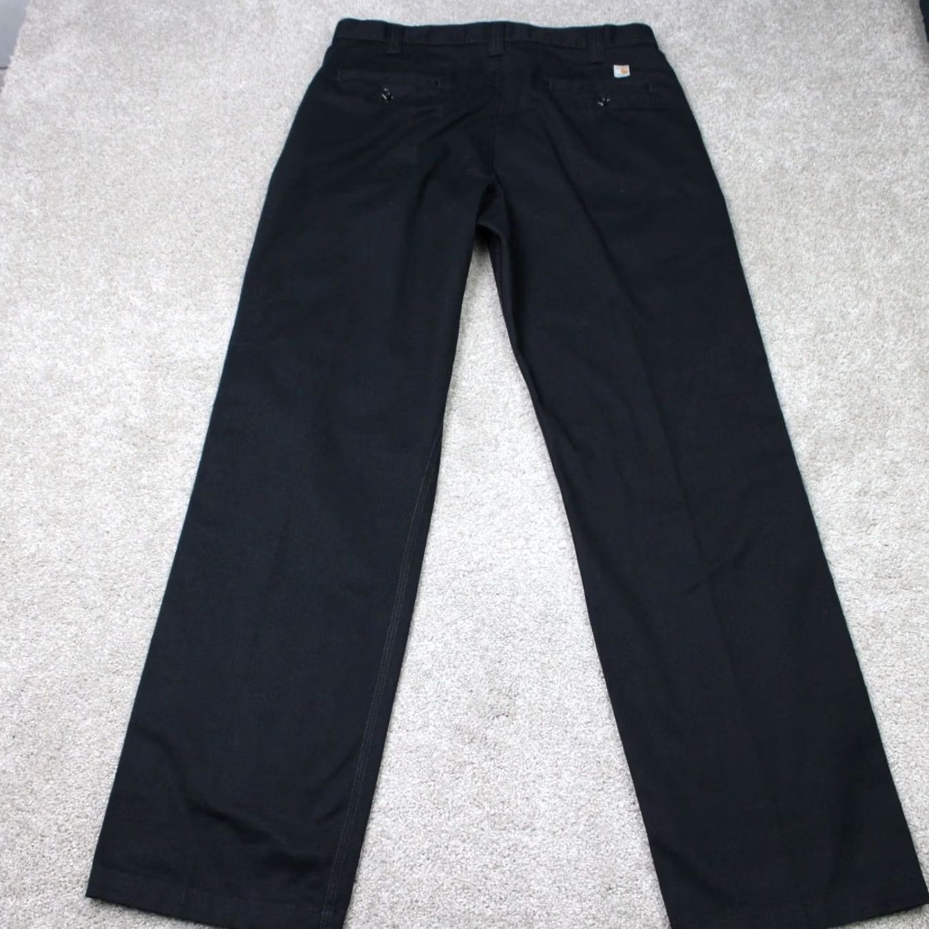 Carhartt Carhartt Pants Mens 38x36 Black Twill Polyester/Cotton Work B290 Size US 38 / EU 54 - 5 Thumbnail