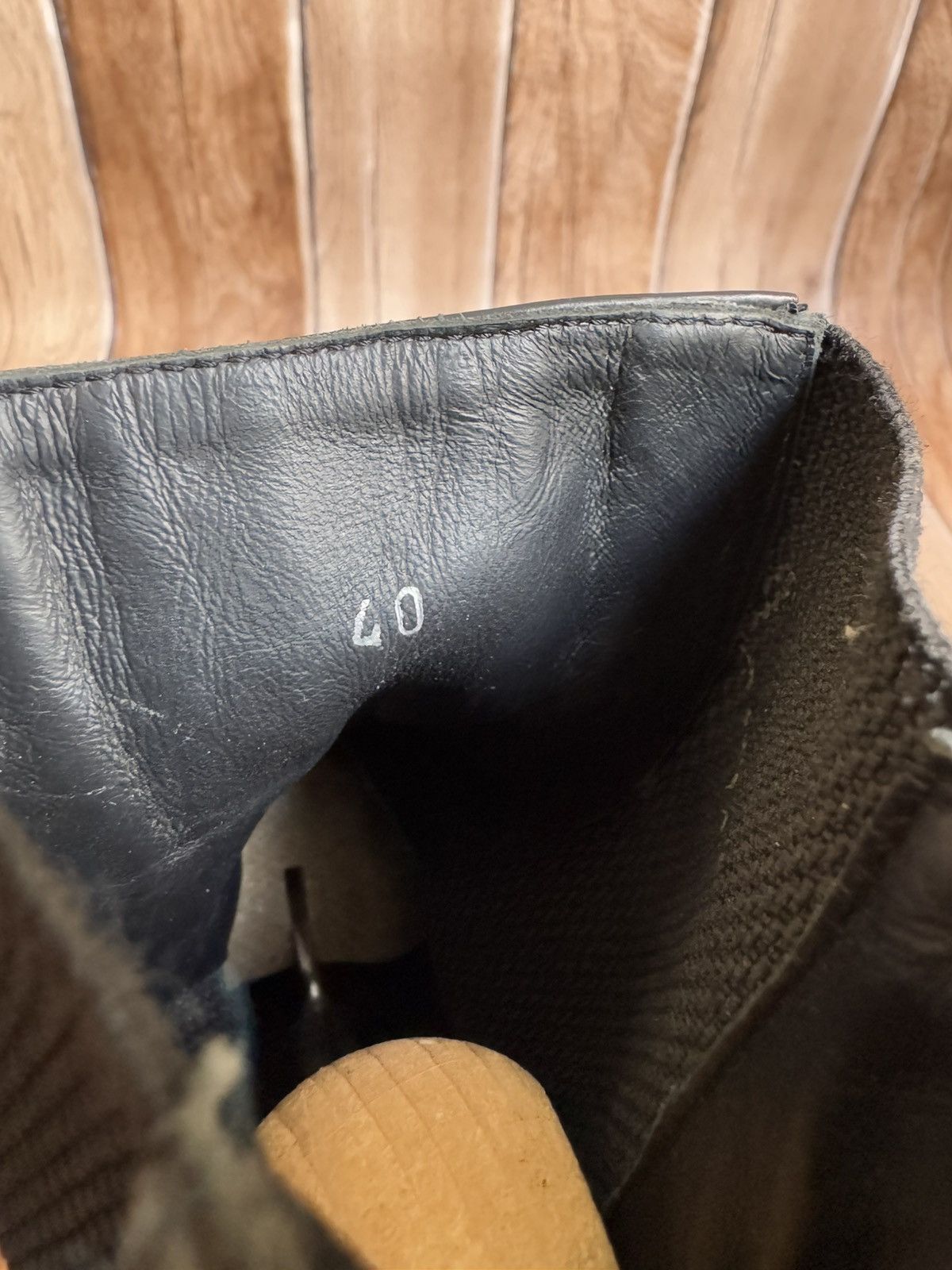1017 ALYX 9SM × Alyx × MMW Removable sole chelsea boots Size US 7.5 / EU 40-41 - 8 Thumbnail