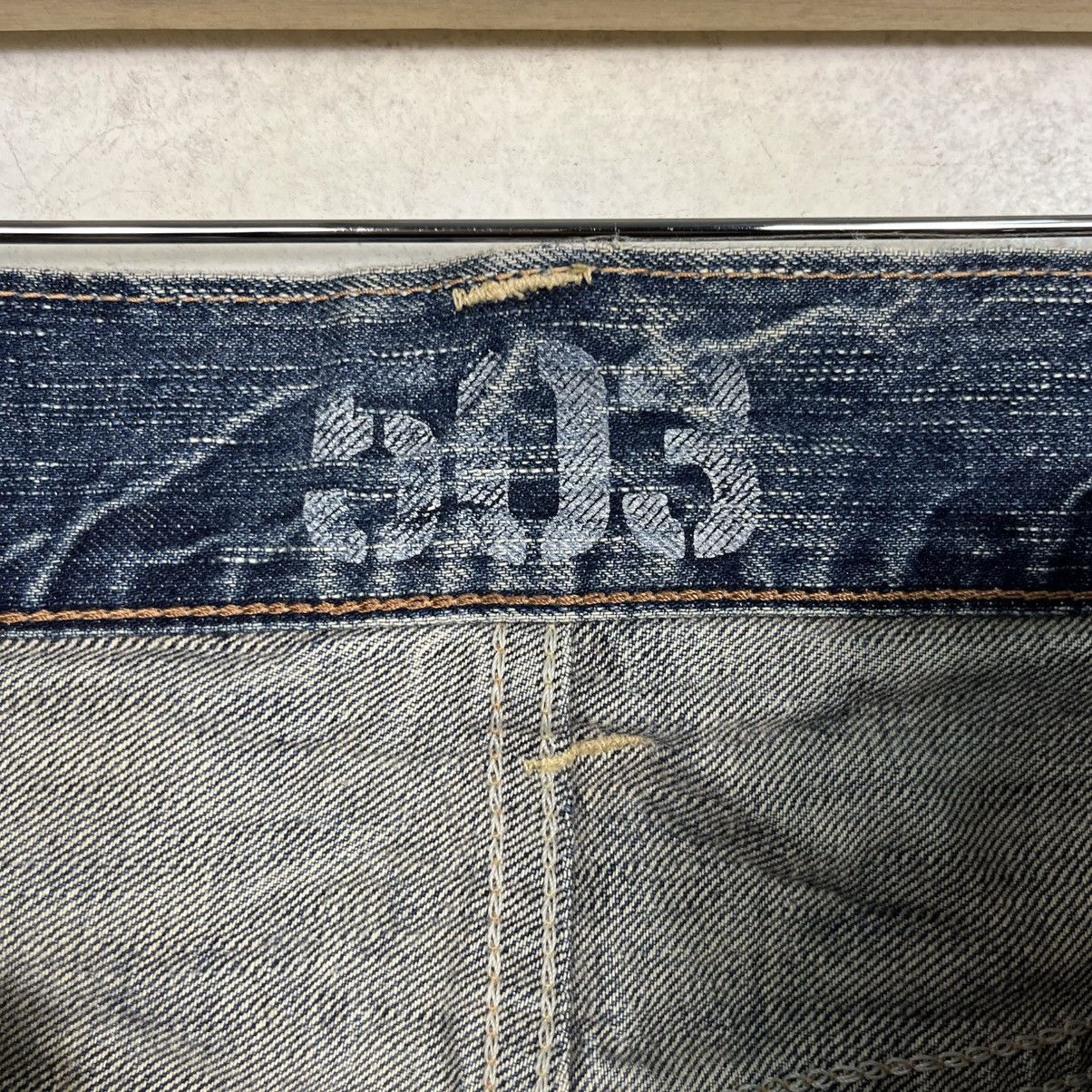 Edwin Vintage Edwin Distressed Denim Jeans Size US 34 / EU 50 - 20 Thumbnail