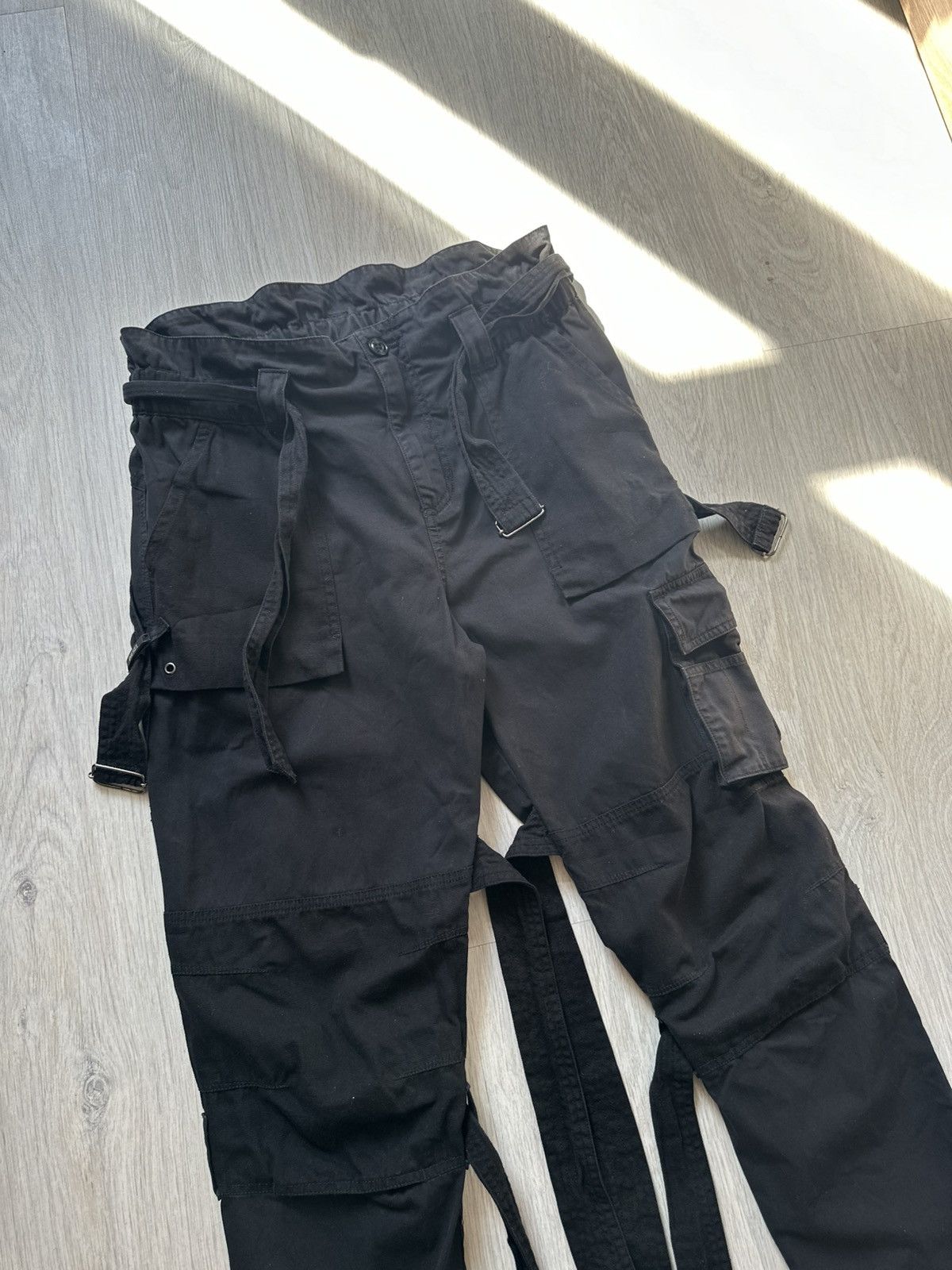 Diesel Vintage Y2K cargo pants bandage diesel Japanese style cargo Size US 28 / EU 44 - 2 Thumbnail