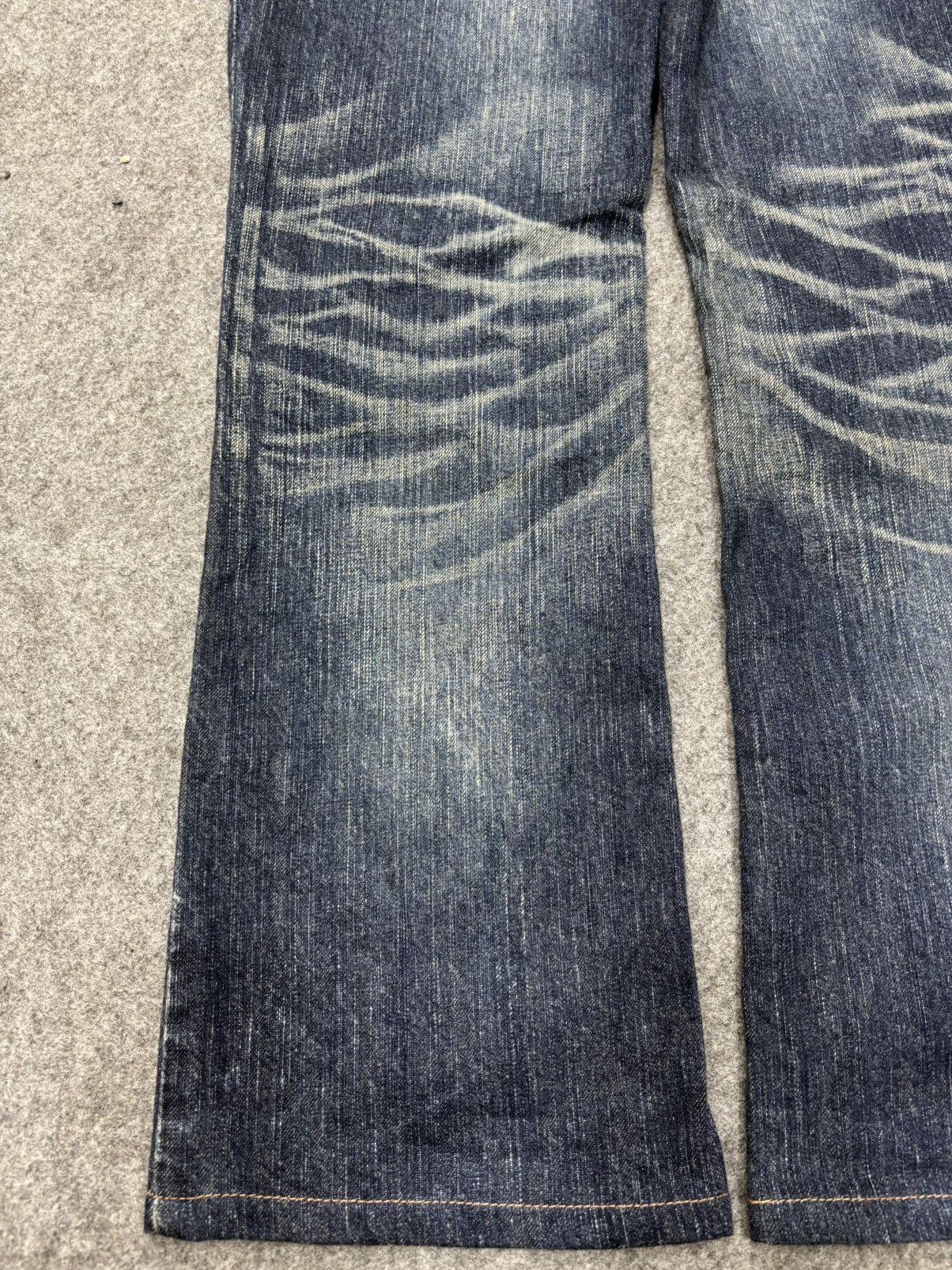 Edwin 💥Vintage Flare💥Edwin Sick Blue Stone Wash Flare Denim F645 Size US 28 / EU 44 - 14 Thumbnail
