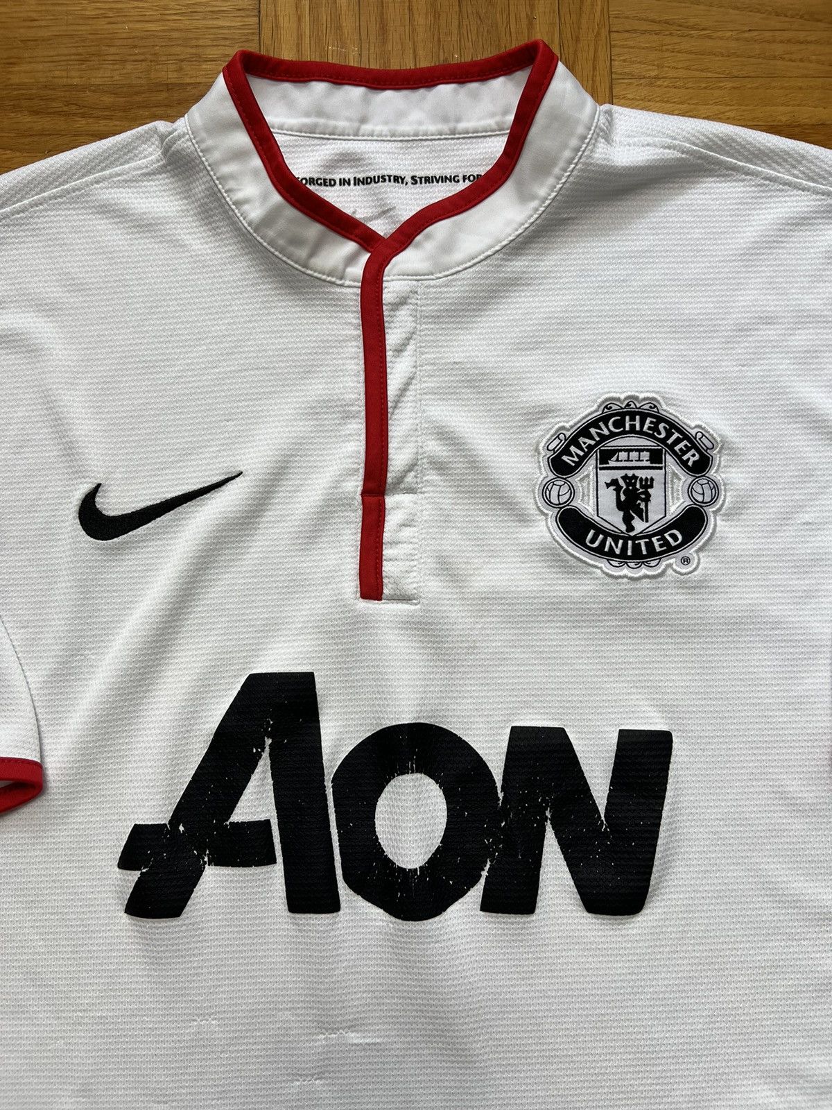 Nike Nike Manchester United 2012/2014 Soccer Jersey Size US L / EU 52-54 / 3 - 2 Thumbnail