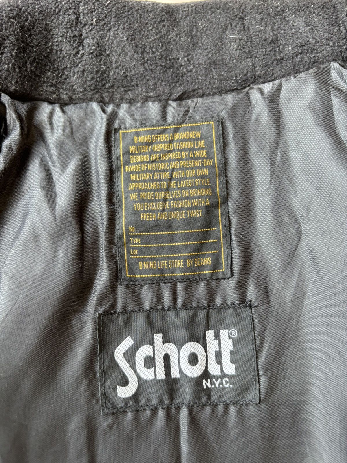 Schott Schott NYC Polyester Fleece Jacket Size S / US 4 / IT 40 - 7 Thumbnail