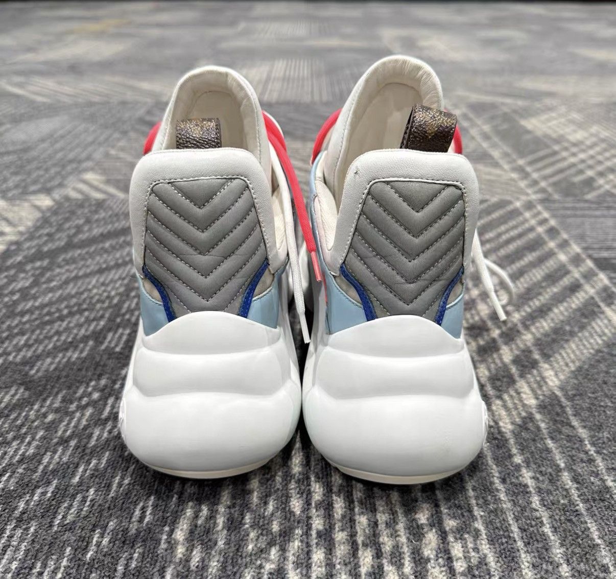Louis Vuitton Louis Vuitton Archlight Pink White Blue J42 Size US 5.5 / IT 35.5 - 3 Thumbnail
