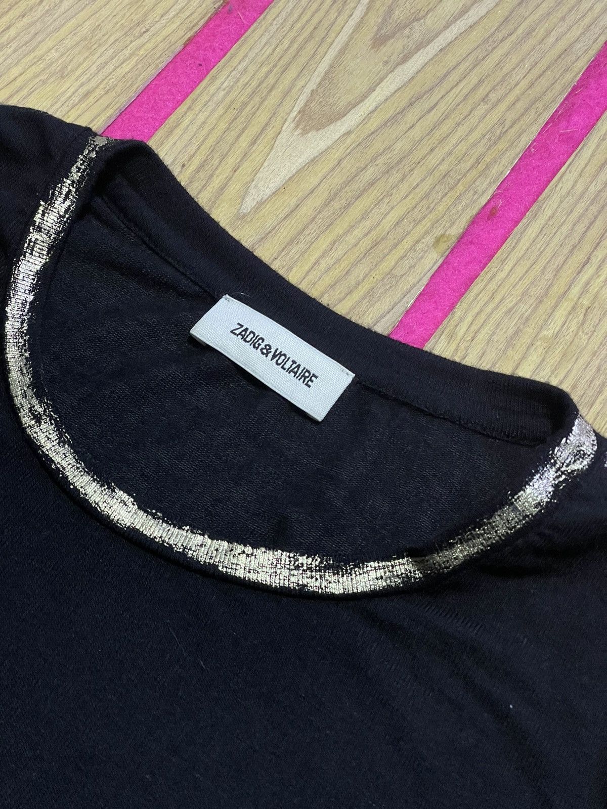 If Six Was Nine Y2K ZADIK & VOLTAIRE long sleeve tshirt Size M / US 6-8 / IT 42-44 - 4 Thumbnail