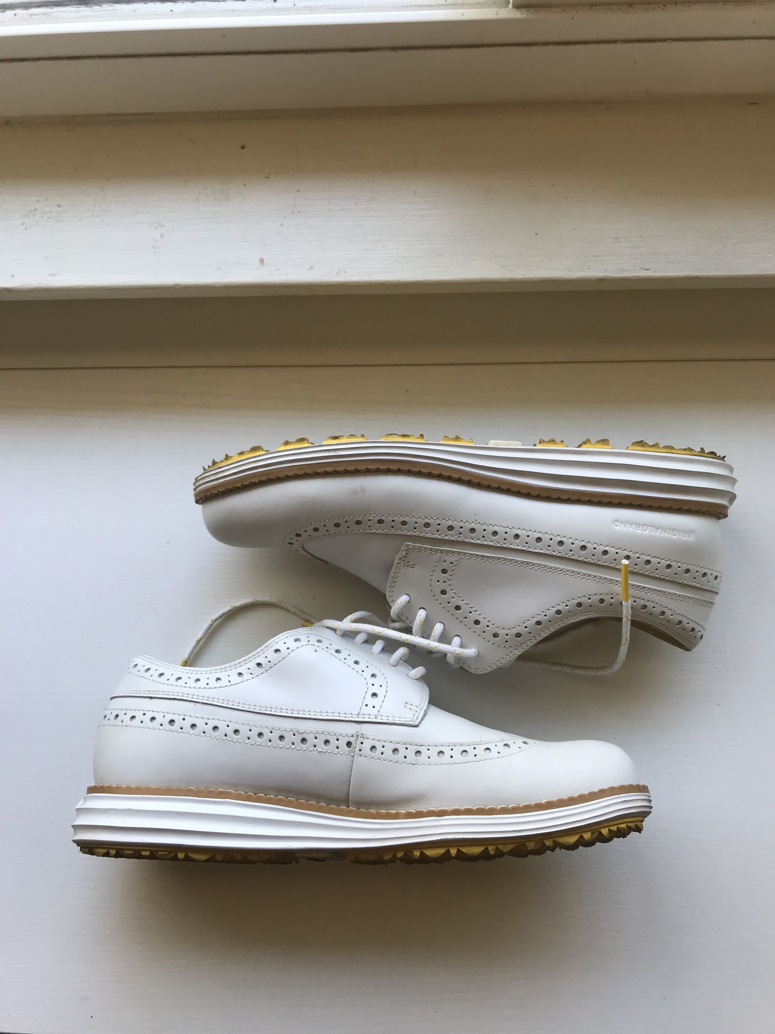 Cole Haan Cole Haan Zerogrand women’s Wing Tip Golf Shoes Leather Size US 7 / IT 37 - 3 Thumbnail