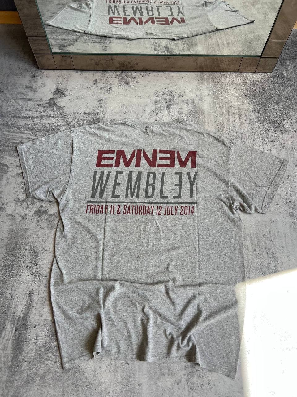 Band Tees Vintage Y2K Eminem London Wembley Stadium Tee Size US XL / EU 56 / 4 - 5 Thumbnail