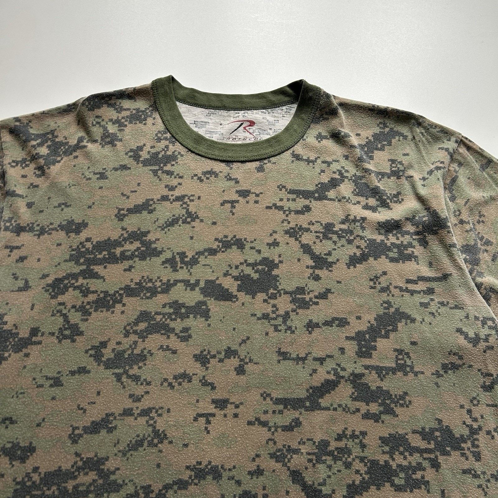 Rothco × Vintage Vintage Rothco Camo T Shirt 2XL Y2K Digital Camouflage Rare Size US XXL / EU 58 / 5 - 2 Thumbnail