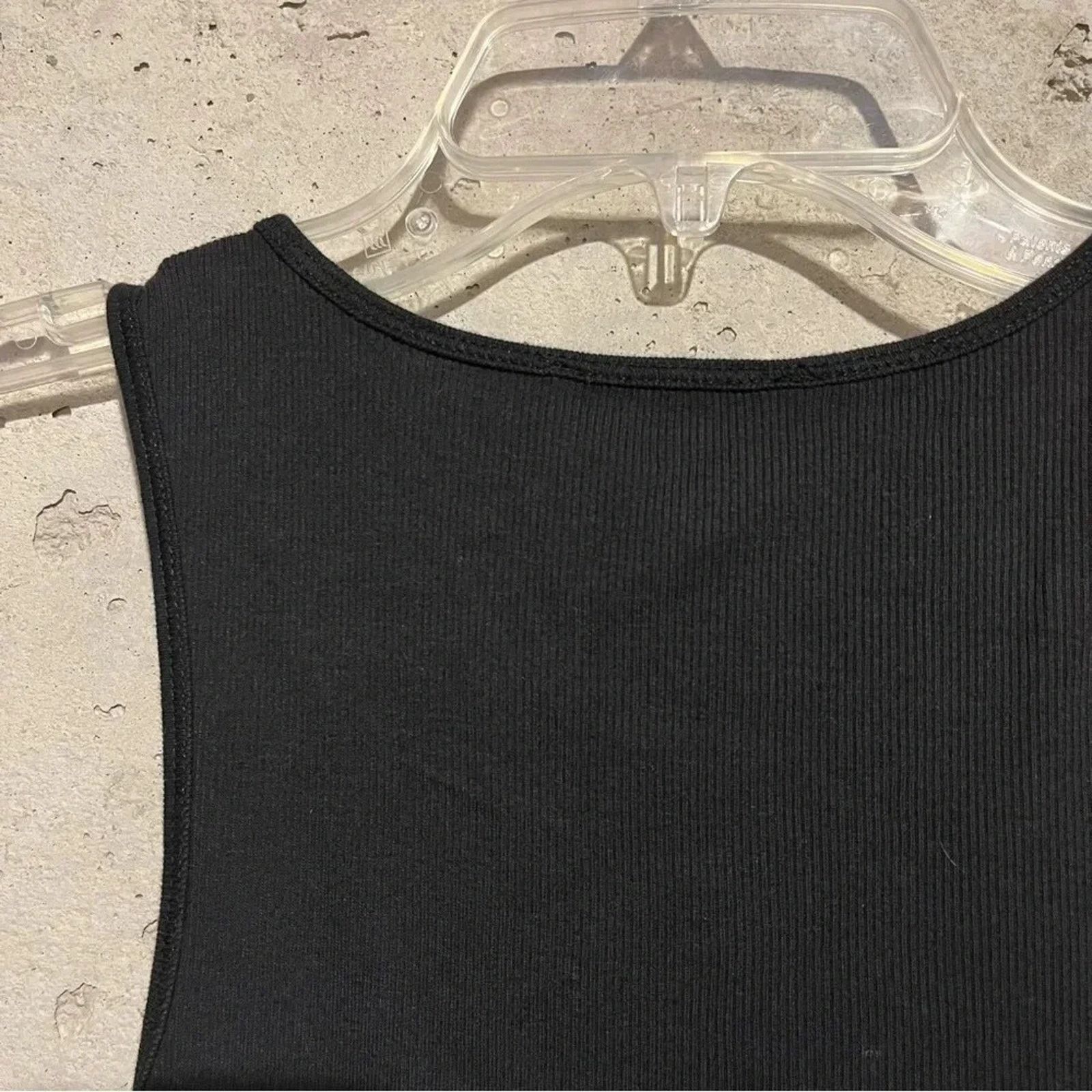 Express Express Black Sequin Tank Top Women’s Size Small S Stretch Size S / US 4 / IT 40 - 6 Thumbnail