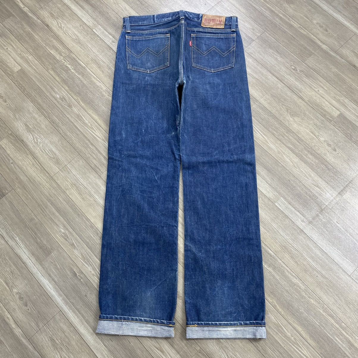 Edwin 1990s Vintage Edwin 359 B.F. ST Half Selvedge Denim Jeans Size US 34 / EU 50 - 16 Thumbnail
