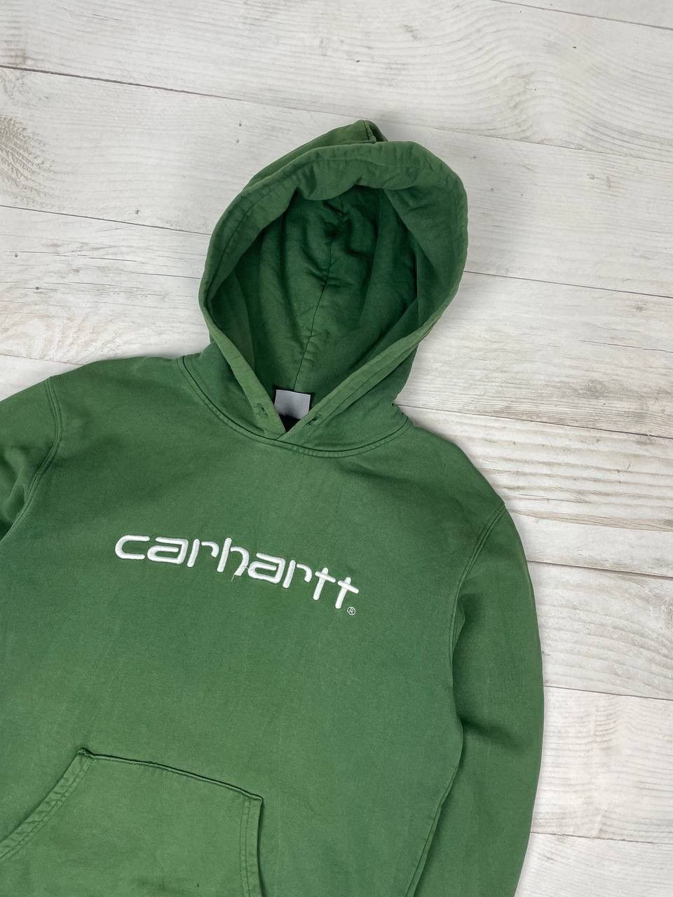 Carhartt Vintage Carhartt Hoodie Big Logo Size US S / EU 44-46 / 1 - 2 Thumbnail