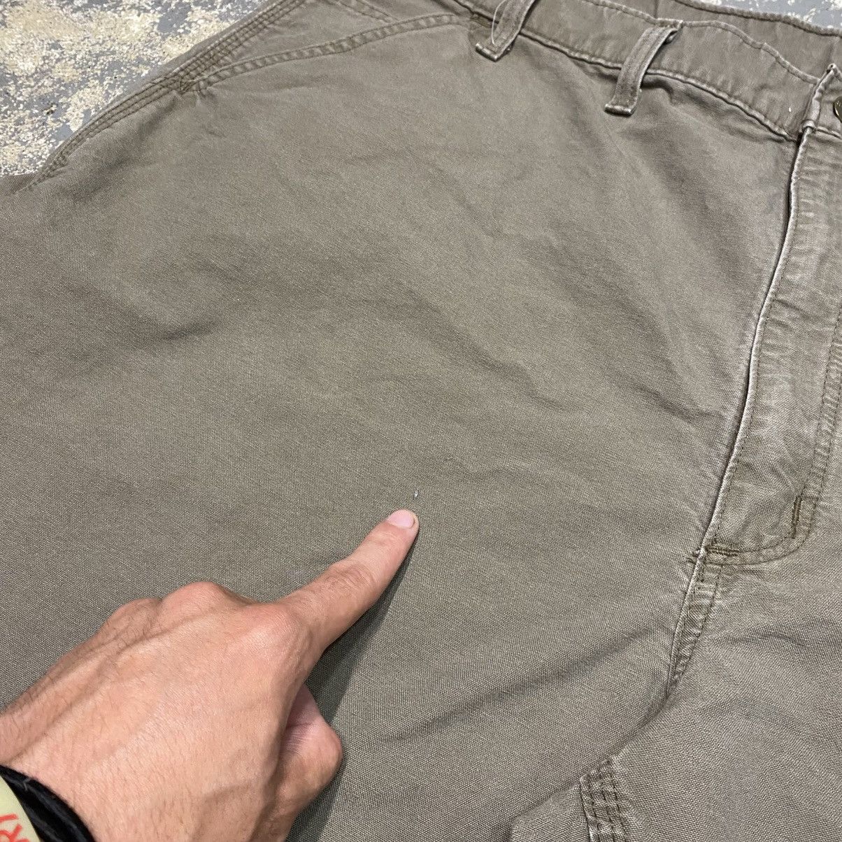 Other Vintage Carhartt Brown/Green Carpenter Workwear Shorts Jorts Size US 43 - 7 Thumbnail