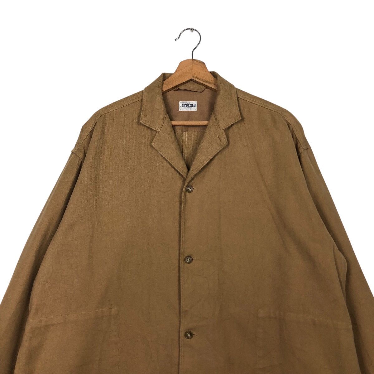 Japanese Brand 📌Vintage Chore Worker Jacket J.S Homestead Union Made Size US L / EU 52-54 / 3 - 4 Thumbnail