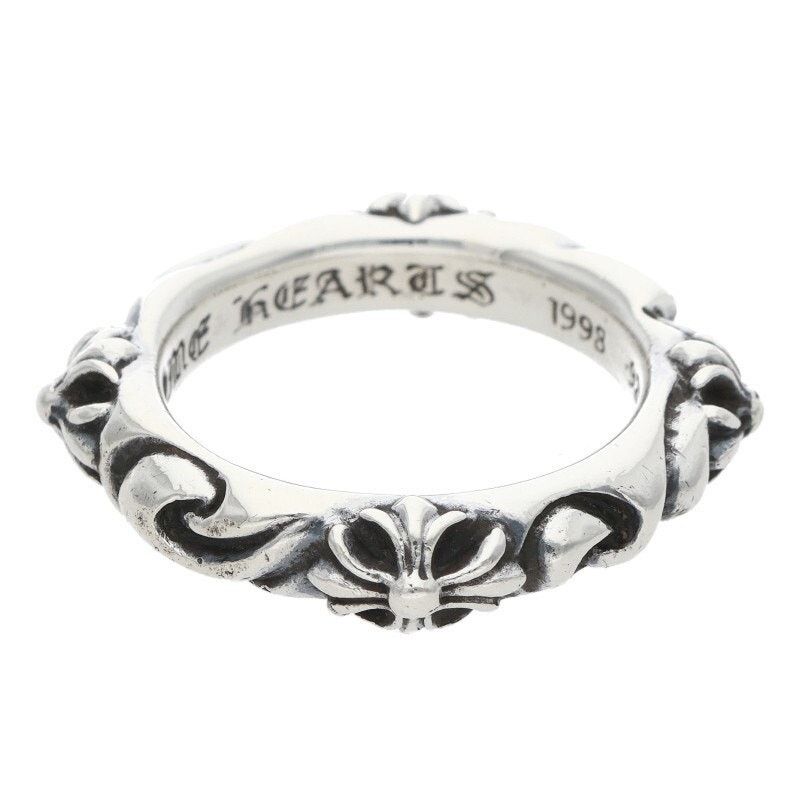 Chrome Hearts Chrome Hearts Silver SBT Band Ring Size ONE SIZE - 1 Thumbnail