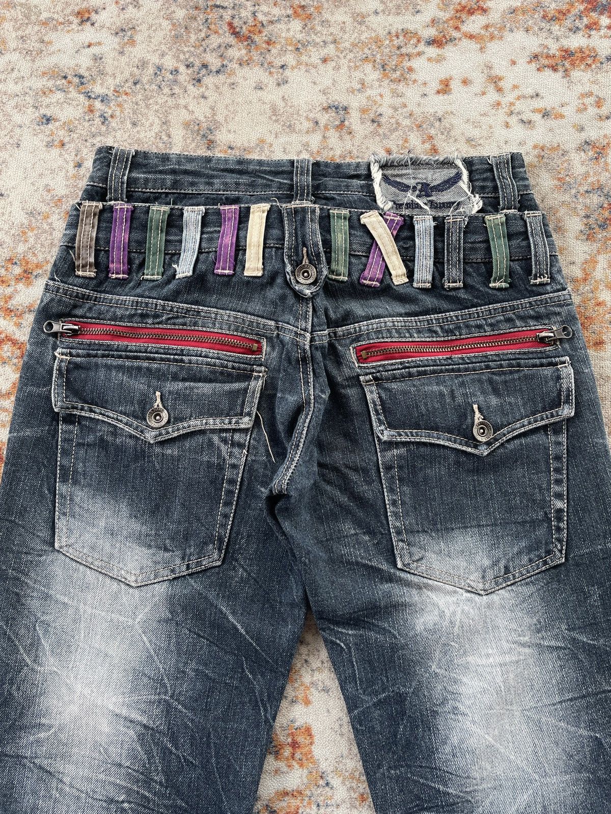 Hysteric Glamour ANTFUI DOUBLE WAIST DENIM Size US 28 / EU 44 - 4 Thumbnail